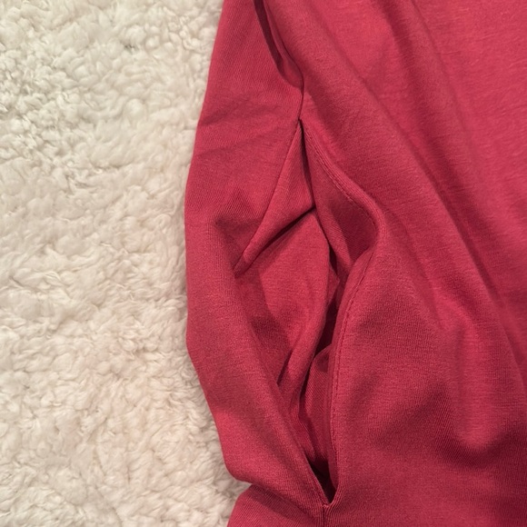 Elegant Pink Women's Dress - Picture 2 of 5